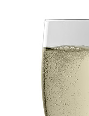 Image showing champagne glass detail