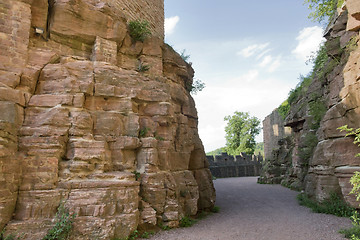 Image showing passage around Wertheim Castle