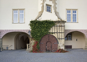 Image showing historic entrance