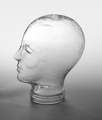 Image showing glass head profile