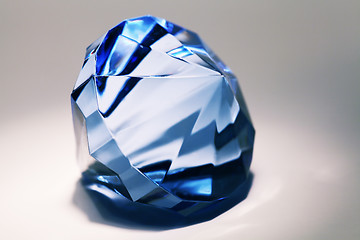 Image showing big blue false diamond 