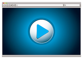 Image showing Internet video browser