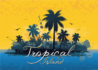 Image showing Tropical background