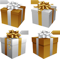 Image showing Gift boxes