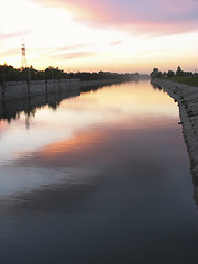Image showing Shipping lock canal