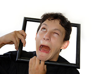 Image showing Framed boy