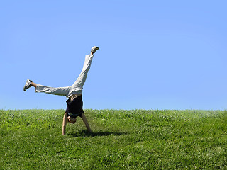 Image showing Cartwheel