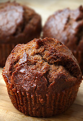 Image showing chocolate muffins