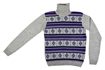 Image showing sweater with a pattern