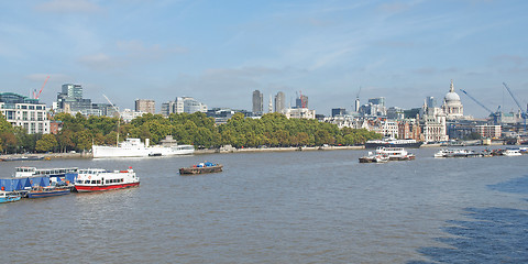 Image showing River Thames in London