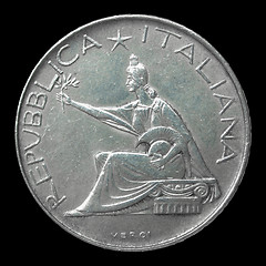 Image showing Italian coin