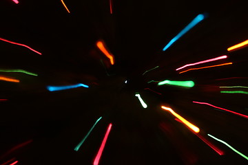 Image showing Abstract Motion Lights