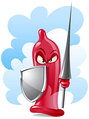 Image showing Condom the guarder