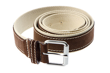 Image showing Brown men's belt