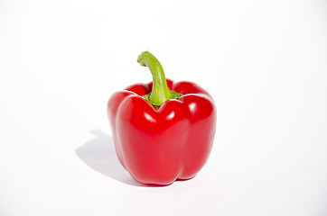 Image showing Red pepper. Healthy ecological food.