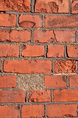 Image showing Red brick wall.