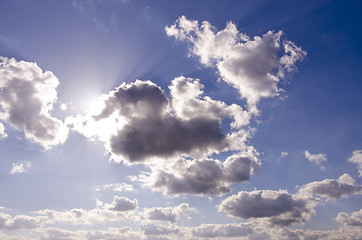 Image showing wonderful view of sky.