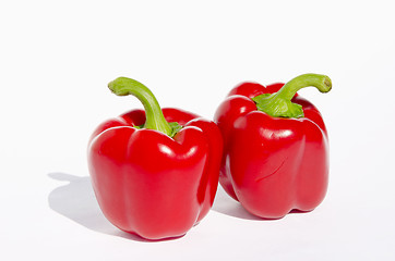 Image showing Ecological and healthy food. Red paprika.