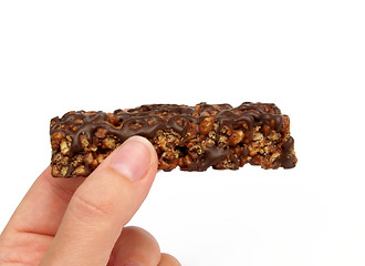 Image showing granola protein bar