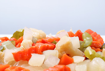 Image showing Mixed vegetables