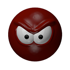 Image showing angry