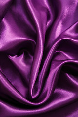 Image showing Smooth elegant lilac silk can use as background 