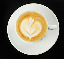 Image showing Coffee with milk