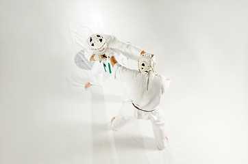 Image showing Kudo karate fighters