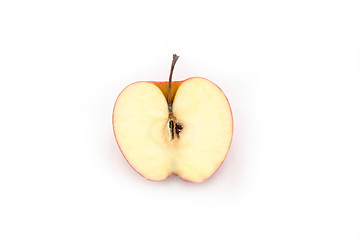 Image showing half an apple