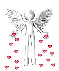 Image showing The Angel Of Love