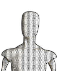 Image showing Blank Binary Man 