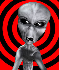 Image showing Angry Alien 