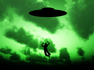 Image showing UFO Abduction