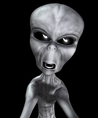 Image showing Angry Alien 