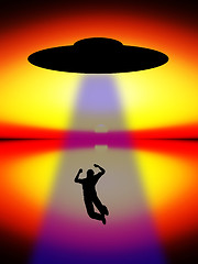 Image showing UFO Abduction