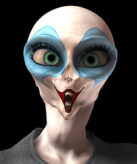 Image showing Alien Vampire Clown 