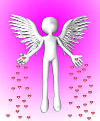 Image showing The Angel Of Love