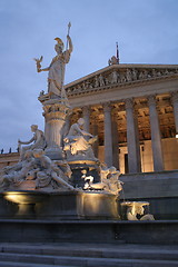 Image showing Parliament in Vienna