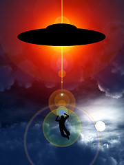 Image showing UFO Abduction