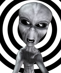 Image showing Angry Alien 