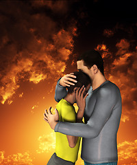 Image showing Sorrowful Hug 
