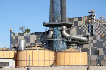 Image showing Hudertwasser industrial architecture