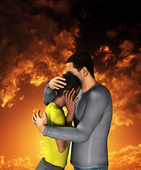 Image showing Sorrowful Hug 