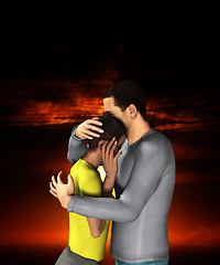 Image showing Sorrowful Hug 