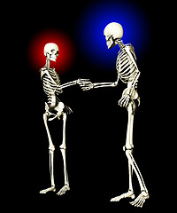 Image showing Skeletons Meeting