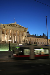 Image showing Tramway and Parliament