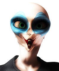 Image showing Alien Vampire Clown 