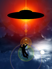 Image showing UFO Abduction