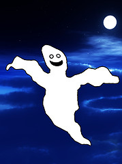 Image showing Not So Scary Ghost