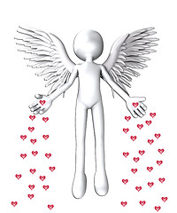 Image showing The Angel Of Love